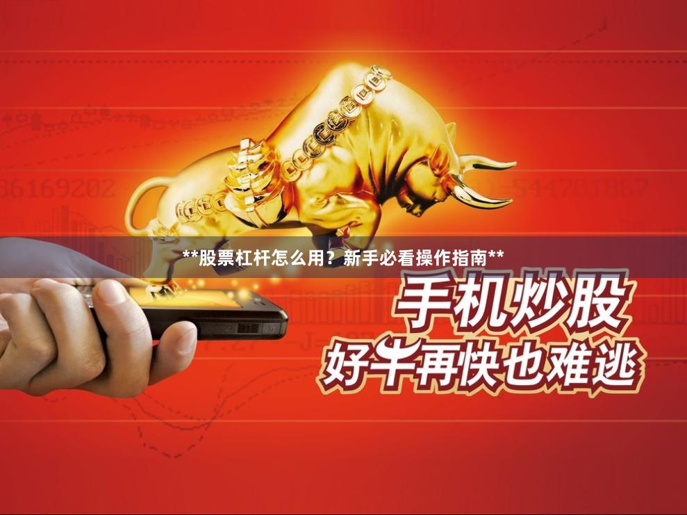 **股票杠杆怎么用？新手必看操作指南**